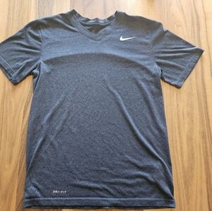 Nike Men's Charcoal Dri-FIT Tee
